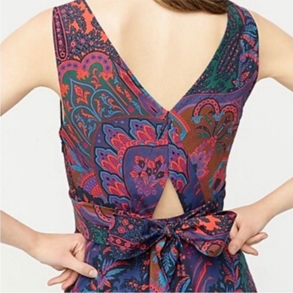 J Crew Tiered Ratti Scarf maxi dress NWT - Picture 2 of 6